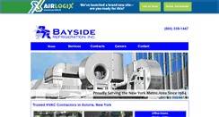 Desktop Screenshot of baysiderefrigeration.com